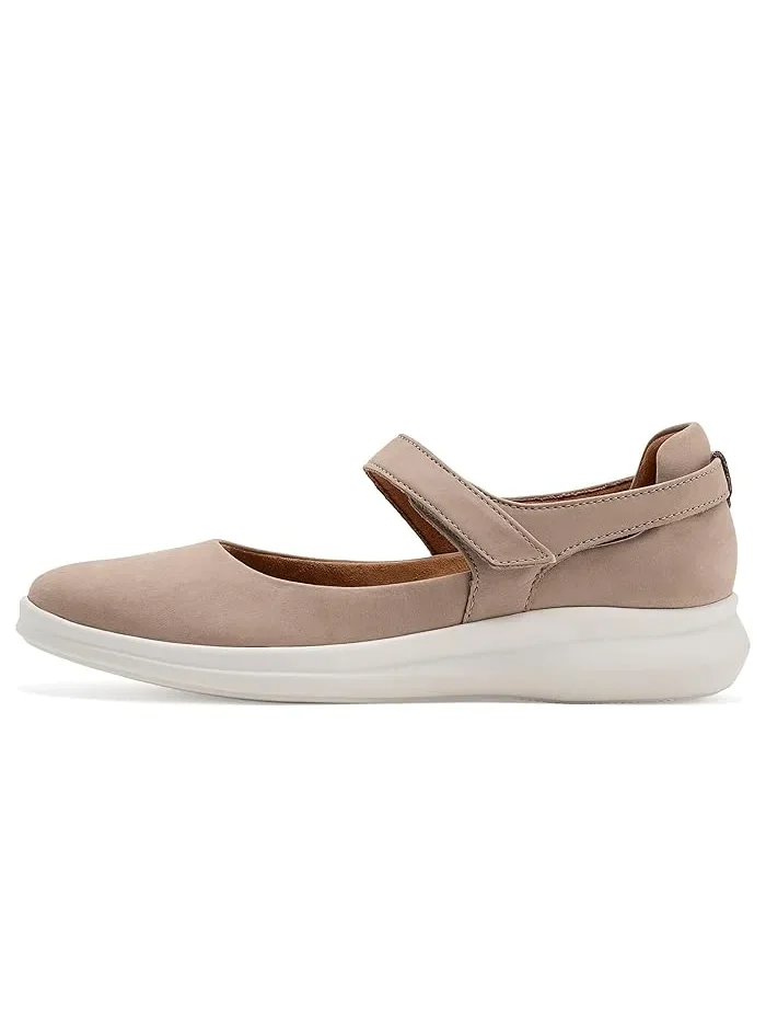 Туфли балетки с ремешком Lynell Strap Clarks — изображение 4 из 4, тауп