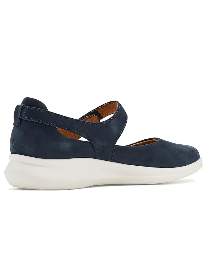 Туфли на невысоком каблуке Lynell Strap Clarks — изображение 3 из 4, темно-синий