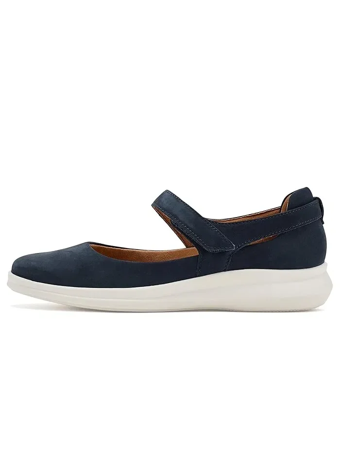 Туфли на невысоком каблуке Lynell Strap Clarks — изображение 4 из 4, темно-синий