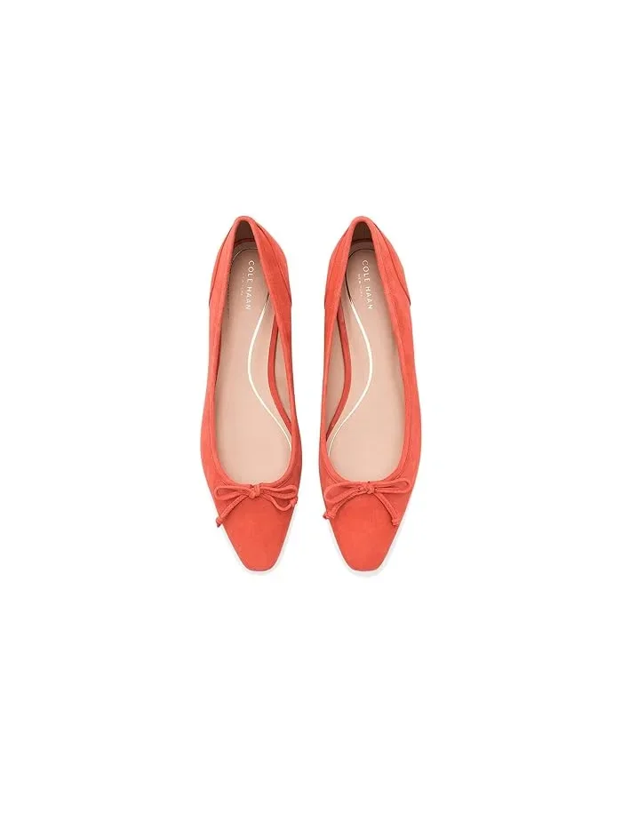 Балетки Paget Flat Summer Fig Suede, Cole Haan — изображение 2 из 4, фиг
