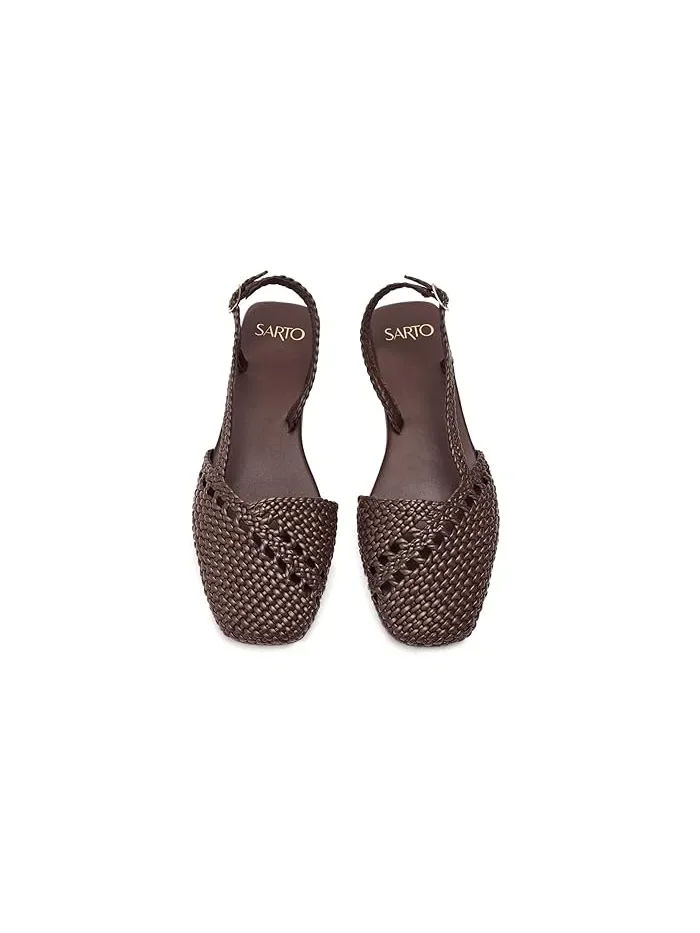 Слингбэки Ilona Slingback Franco Sarto — изображение 2 из 4, коричневый