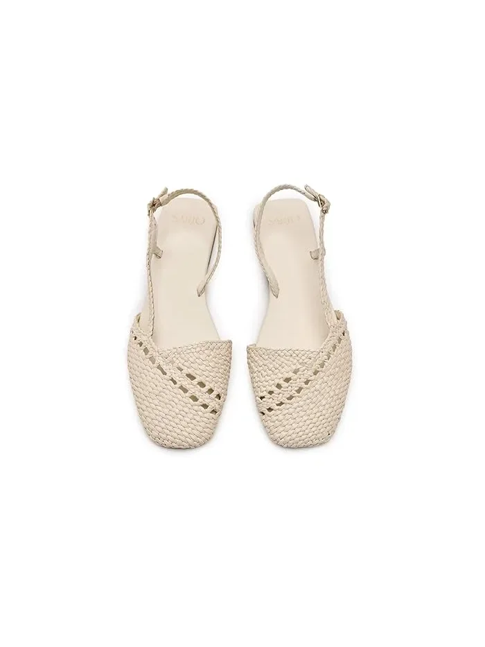 Балетки Ilona Slingback Franco Sarto — изображение 2 из 4, белый