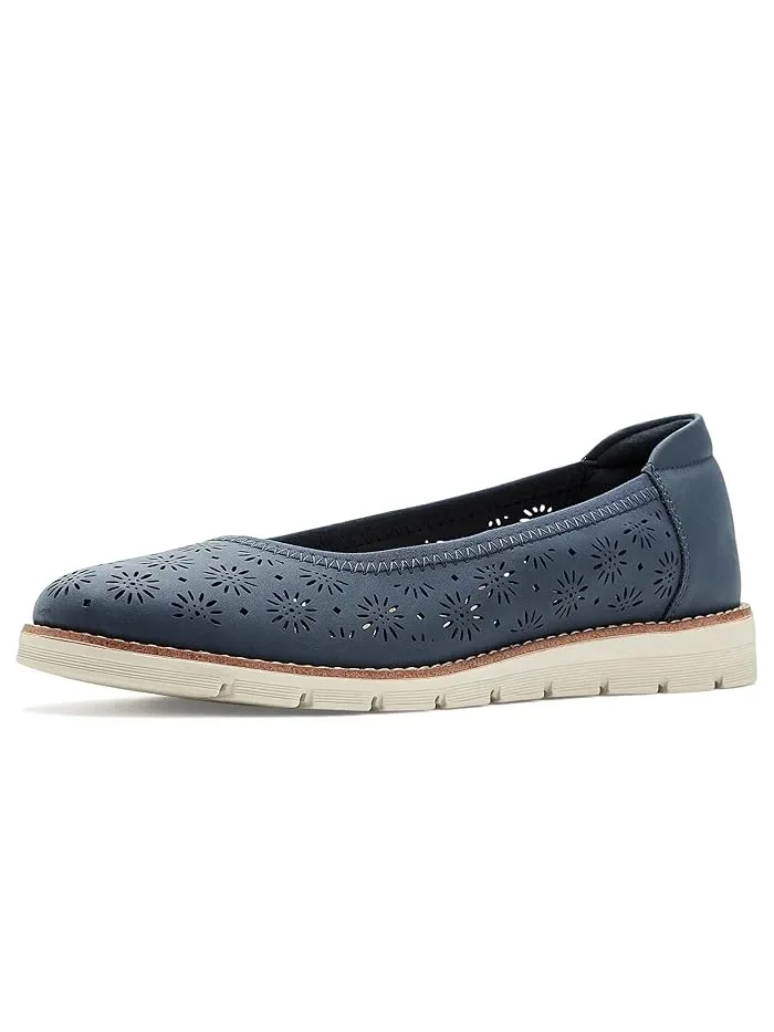 Туфли балетки с arch support Keliann Easy Spirit — изображение 1 из 4, темно-синий
