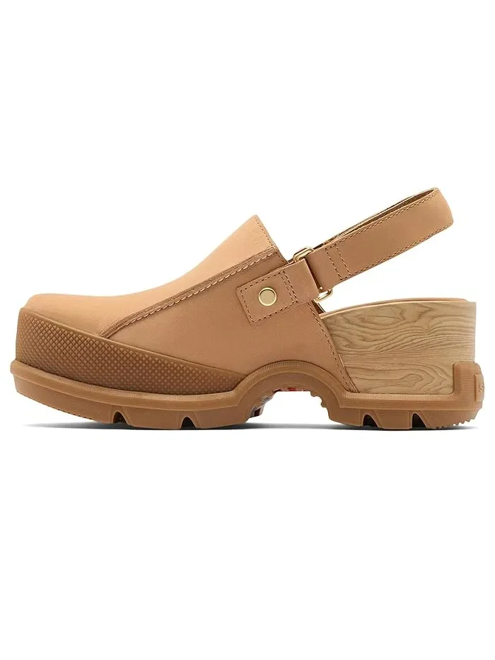 Клоги SOREL Roam'N Clog RBR, Tawny Buff/Gum — изображение 4 из 4, бежевый