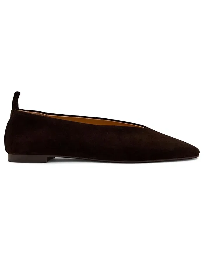 Балетки с мысом almond toe Swanky Steve Madden — изображение 4 из 4, коричневый
