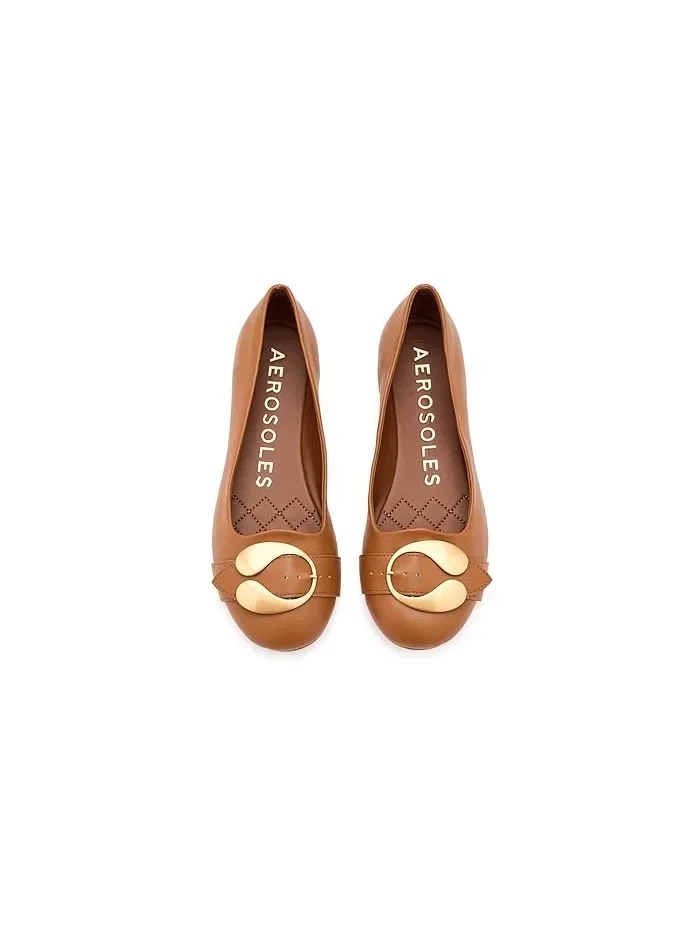 Балетки с пряжкой Paradise Aerosoles — изображение 2 из 4, бежевый