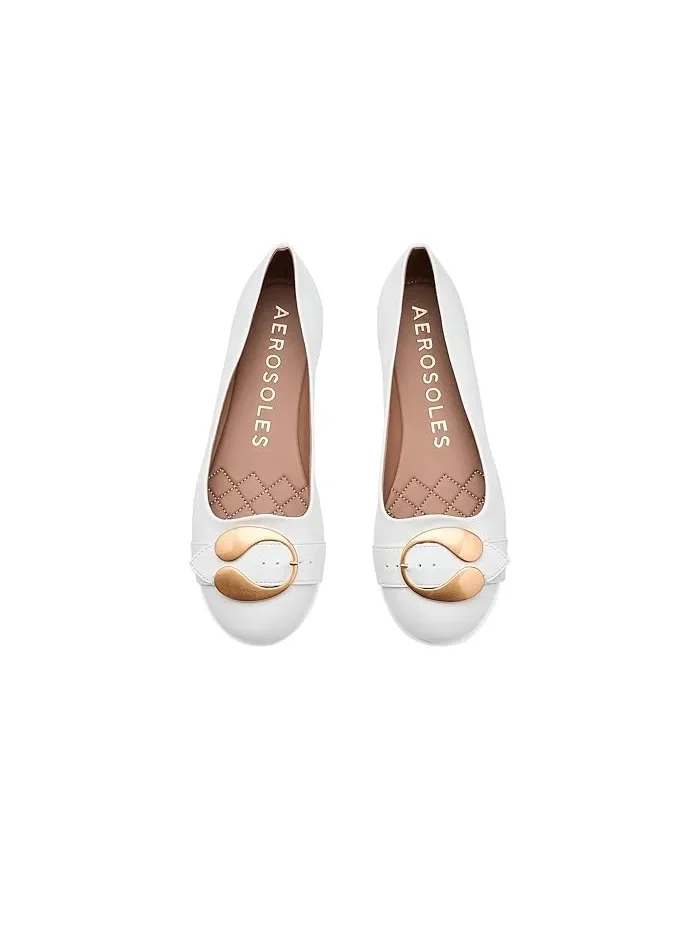 Балетки с пряжкой Paradise Aerosoles — изображение 2 из 4, белый