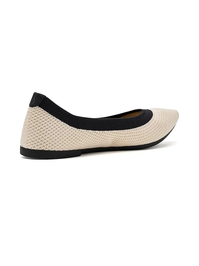 Туфли балетки Breezer Point Allbirds — изображение 3 из 4, белый натуральный черный