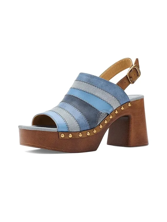 Туфли лоферы с патчворк Wylie Patchwork FRYE AND CO.