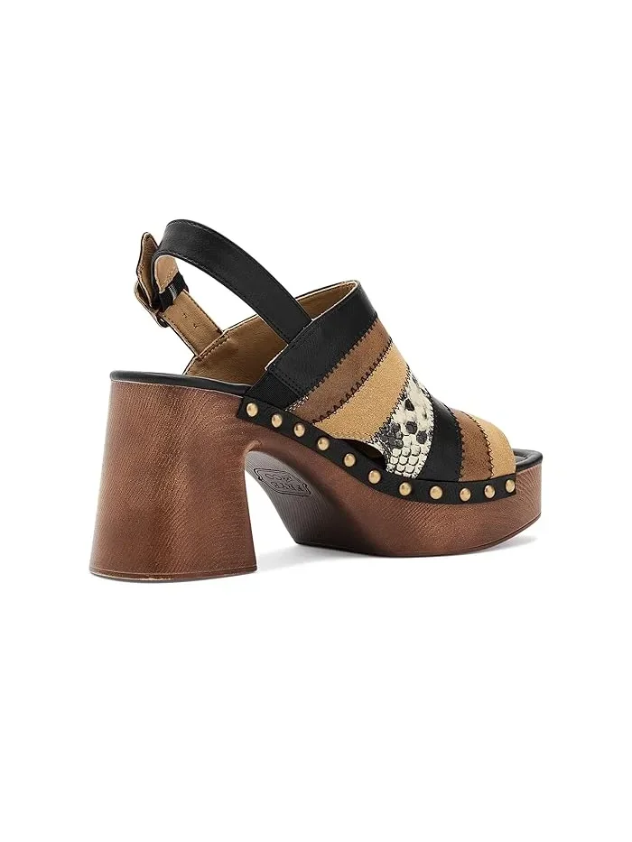Туфли с пачворк дизайном Wylie Patchwork FRYE AND CO. — изображение 3 из 4, черный мульти