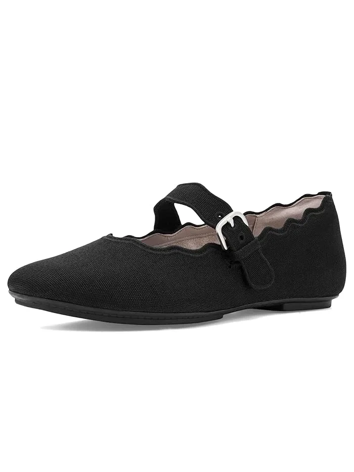 Туфли Мэри Джейн волновой кант Delicato Wave-Edge Canvas FitFlop