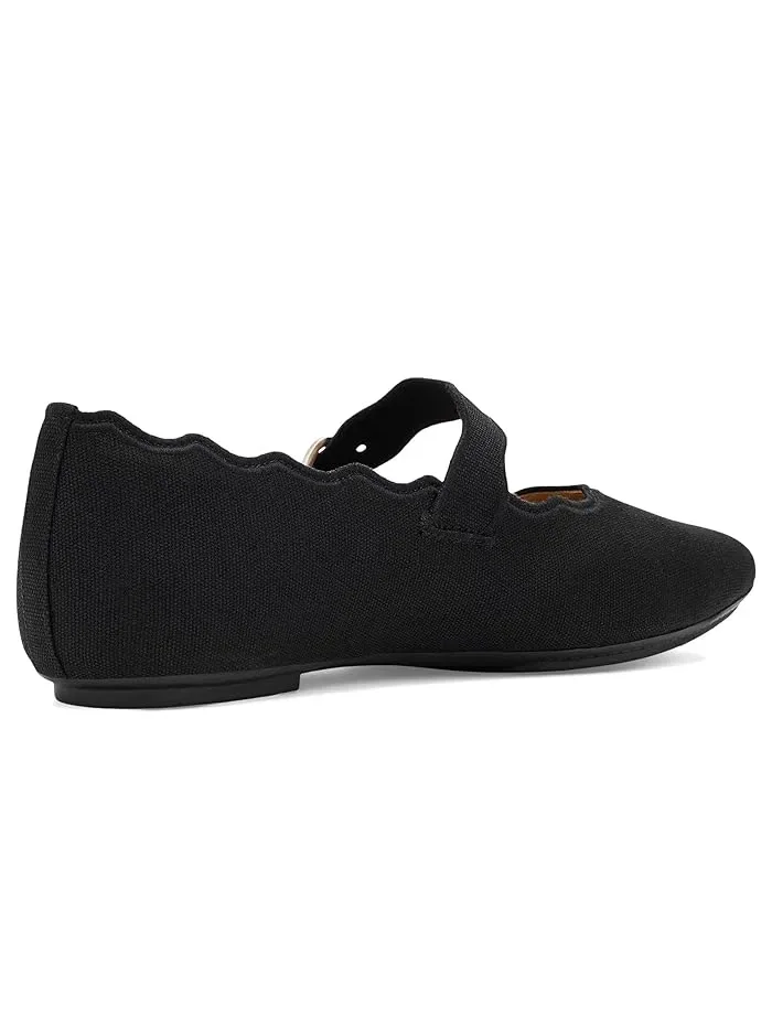 Туфли Мэри Джейн волновой кант Delicato Wave-Edge Canvas FitFlop — изображение 3 из 4, черный