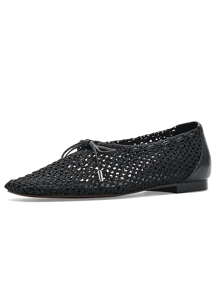 Балетки с рыболовной сеткой Mylie Flat Madewell — изображение 1 из 4, черный