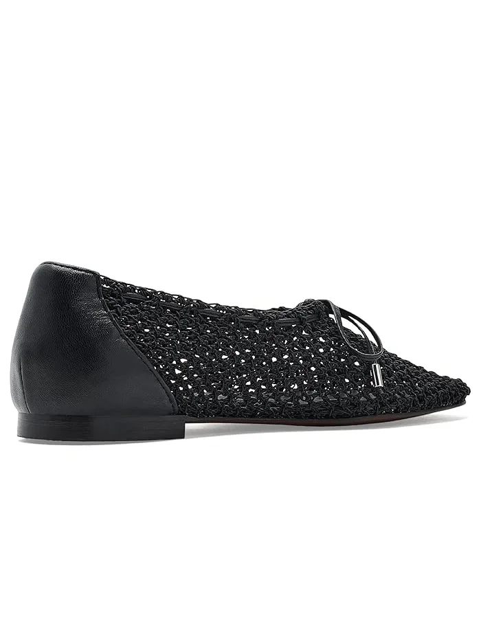 Балетки с рыболовной сеткой Mylie Flat Madewell — изображение 3 из 4, черный