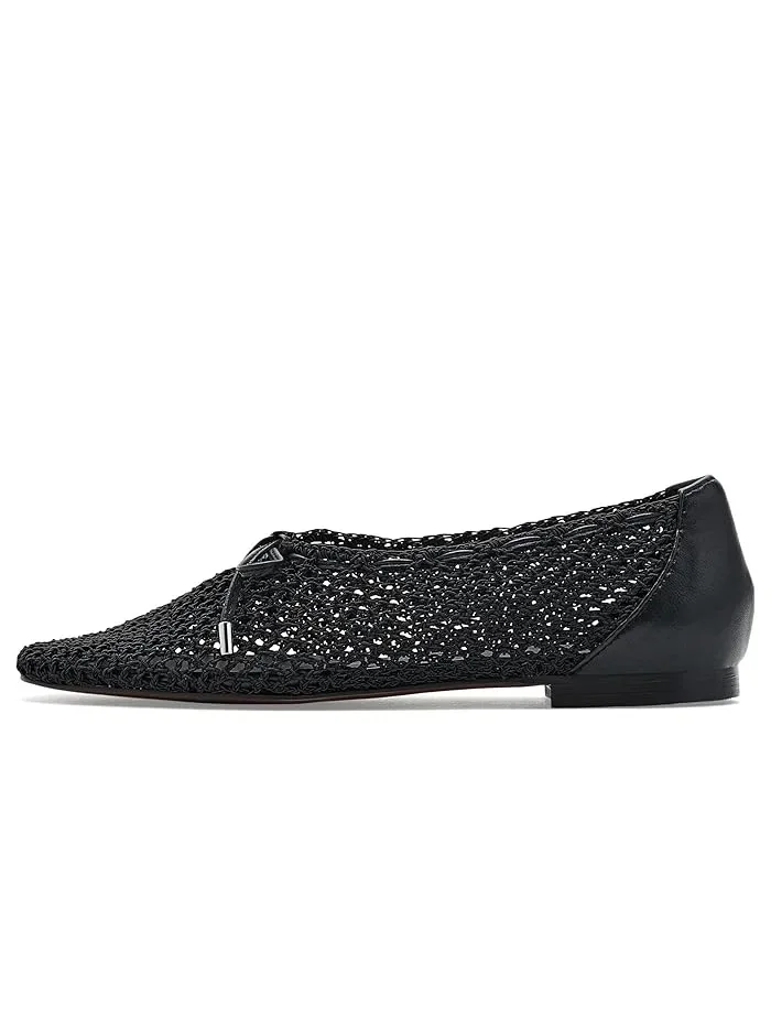 Балетки с рыболовной сеткой Mylie Flat Madewell — изображение 4 из 4, черный