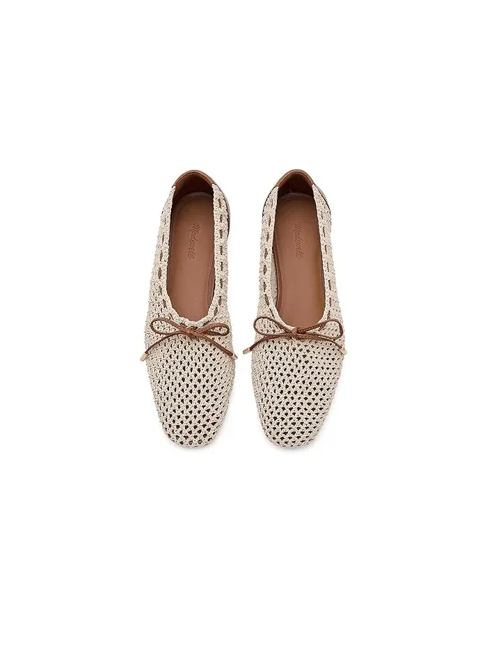 Балетки с рыболовной сеткой Mylie Madewell — изображение 2 из 4, прозрачный