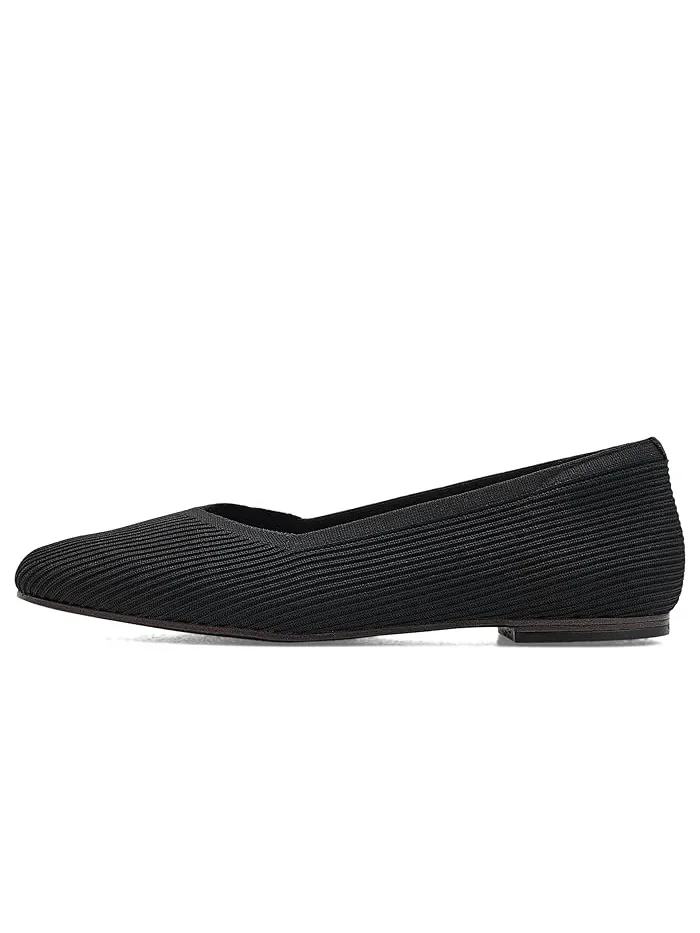 Туфли балетки с сеткой и трикотажем Cleo Square SKECHERS — изображение 4 из 4, прозрачный
