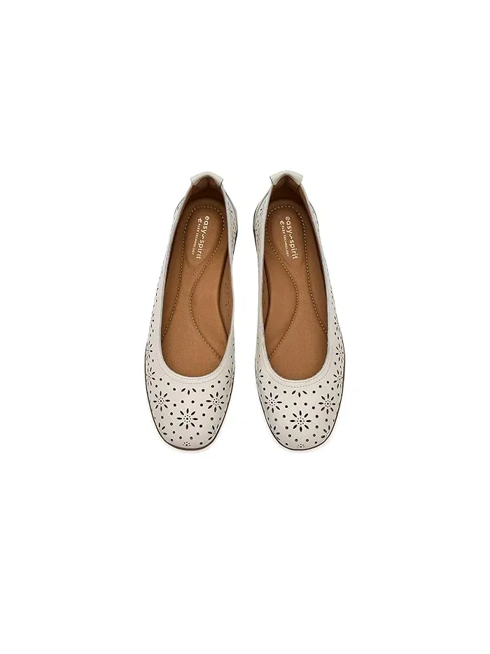 Балетки с перфорацией Araceli Easy Spirit — изображение 2 из 4, кремовый