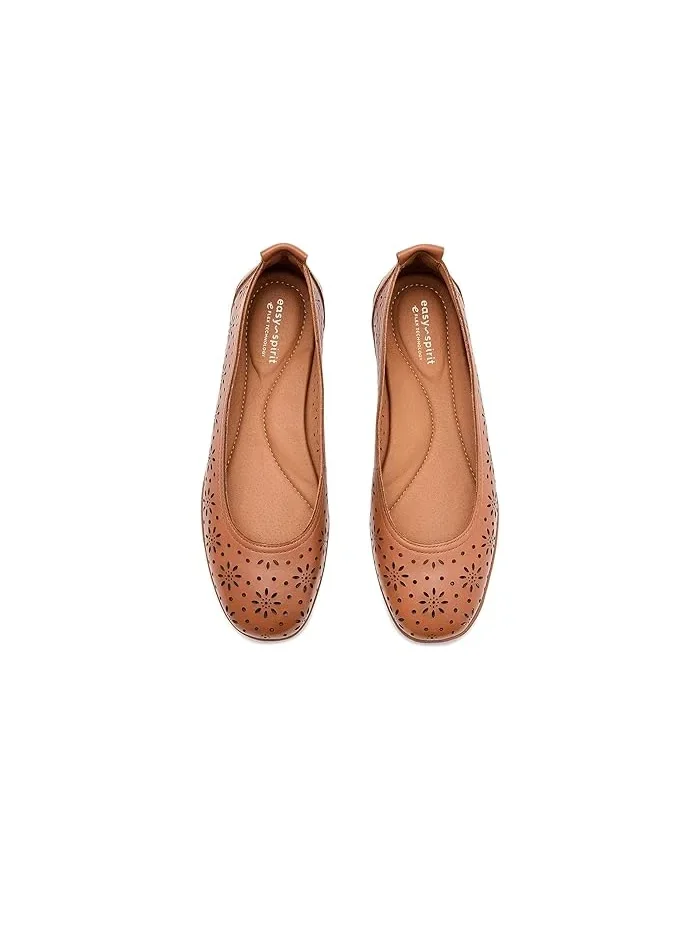 Балетки с перфорацией Araceli Easy Spirit — изображение 2 из 4, коричневый