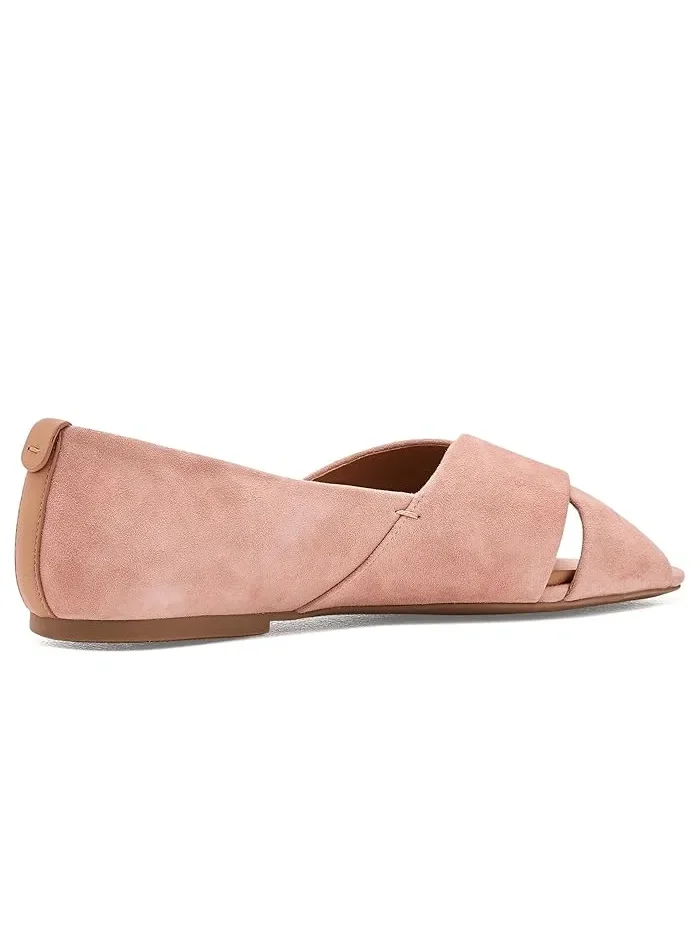 Туфли балетки Whoebe Gentle Souls by Kenneth Cole, Mocha Suede — изображение 3 из 4, мокка