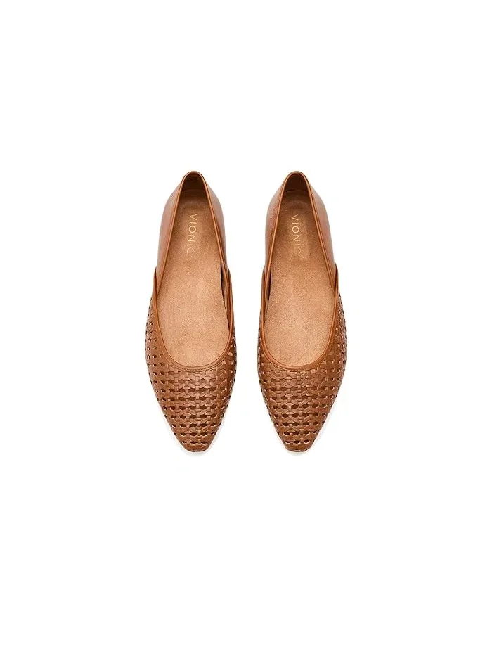 Балетки плетеные Gracia Woven VIONIC — изображение 2 из 4, бежевый