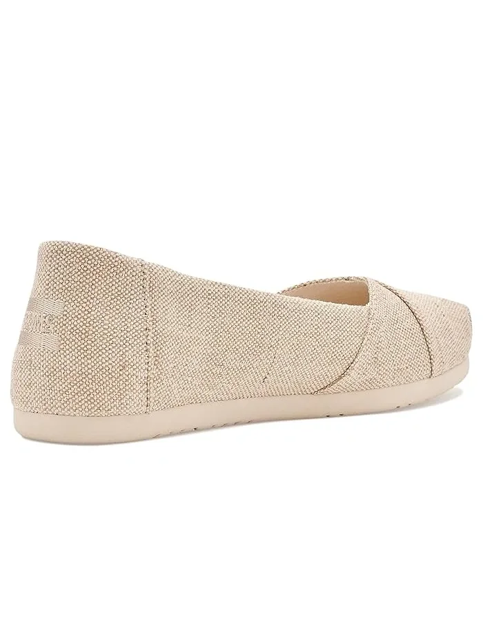 Балетки текстильные Alpargata Ballet TOMS — изображение 3 из 4, золото