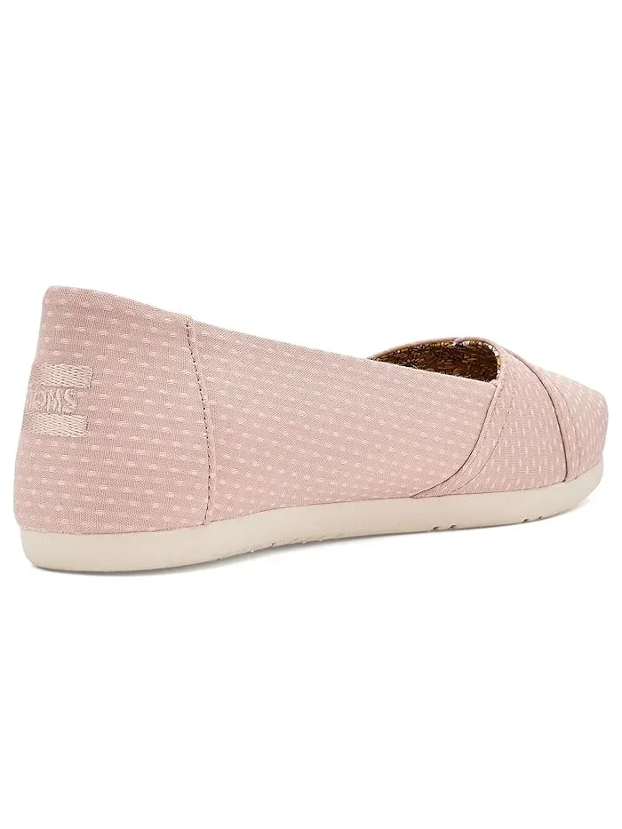 Балетки текстильные Alpargata Ballet TOMS — изображение 3 из 4, розовый