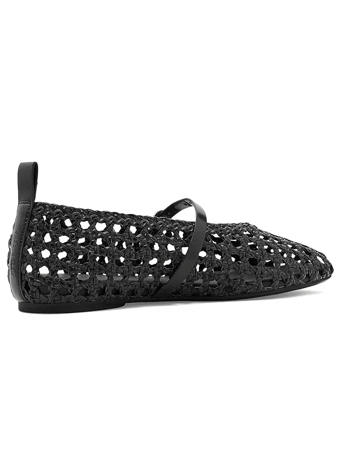 Туфли Mary Jane из плетеной искусственной кожи Spire rag & bone — изображение 3 из 4, черный