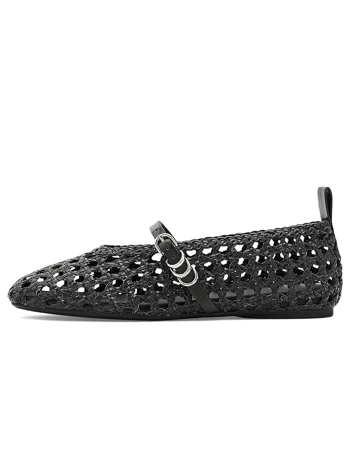 Туфли Mary Jane из плетеной искусственной кожи Spire rag & bone — изображение 4 из 4, черный