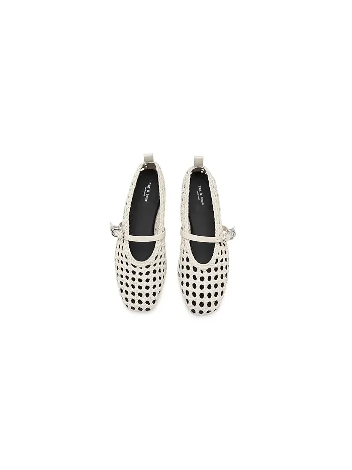 Туфли Mary Jane из искусственной кожи Spire rag & bone — изображение 2 из 4, умбра