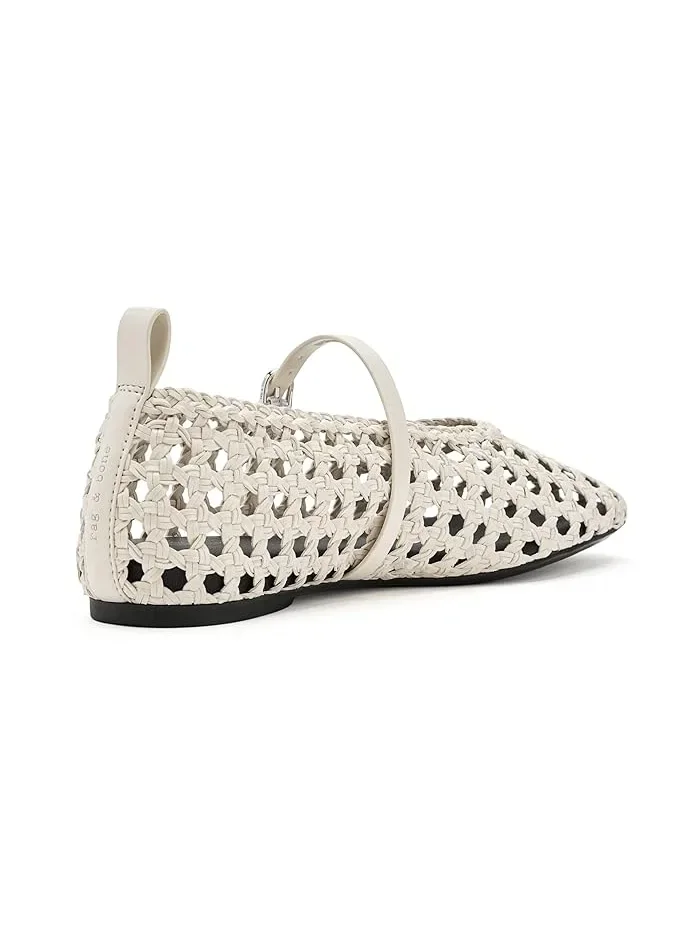 Туфли Mary Jane из искусственной кожи Spire rag & bone — изображение 3 из 4, умбра