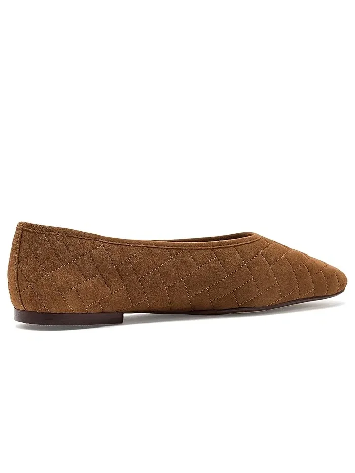 Балетки стеганые Jasleen Cole Haan — изображение 3 из 4, коричневый