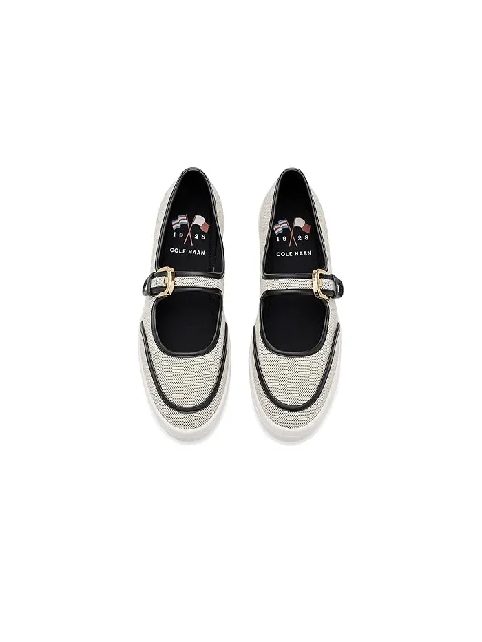 Балетки Maryjane Nantucket Drift Cole Haan — изображение 2 из 4, черный/натуральный