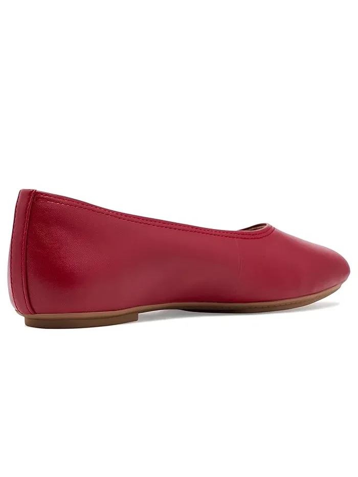 Балетки кожаные Delicato High-Cut FitFlop — изображение 3 из 4, жженый ягодный