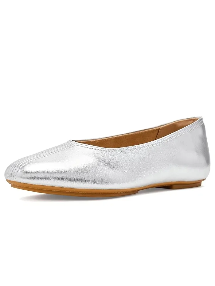 Балетки высокие из мягкой кожи FitFlop