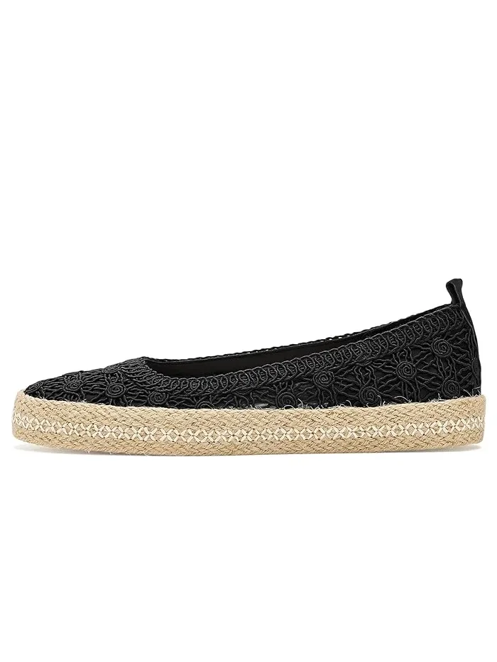 Балетки с кружевными вставками Benita Sol Blowfish Malibu — изображение 4 из 4, черный