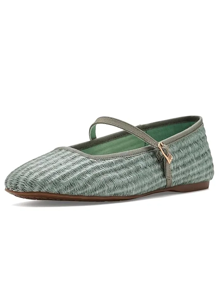 Туфли Мэри Джейн из рафии Hummingbird Mary Jane Raffia Birdies