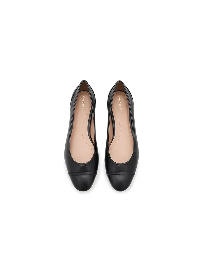 Балетки на танкетке Raquelle Demi Wedge Cole Haan — изображение 2 из 4, черный