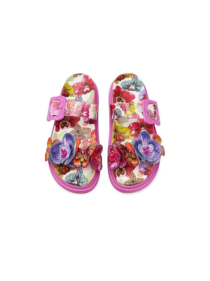Шлепанцы Lorayne Blue by Betsey Johnson — изображение 2 из 4, белый мульти