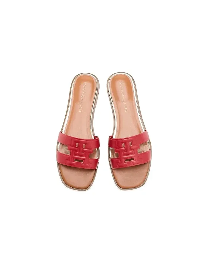 Сандалии с ремешком Terenz Tommy Hilfiger — изображение 2 из 4, красный