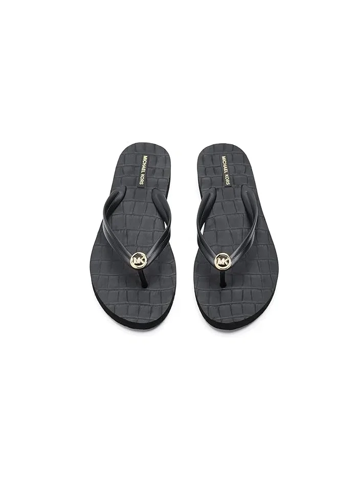 Сандалии-вьетнамки Posie MICHAEL Michael Kors — изображение 2 из 4, черный