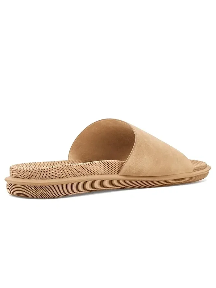 Шлепки кожаные Alden Steve Madden — изображение 3 из 4, тауп