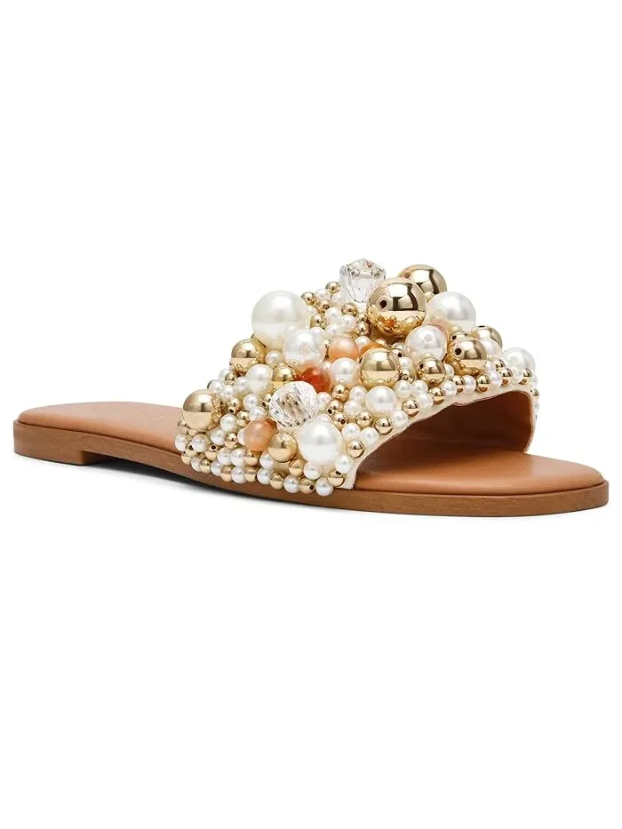 Сандалии-Шлепанцы с декором Klio Steve Madden