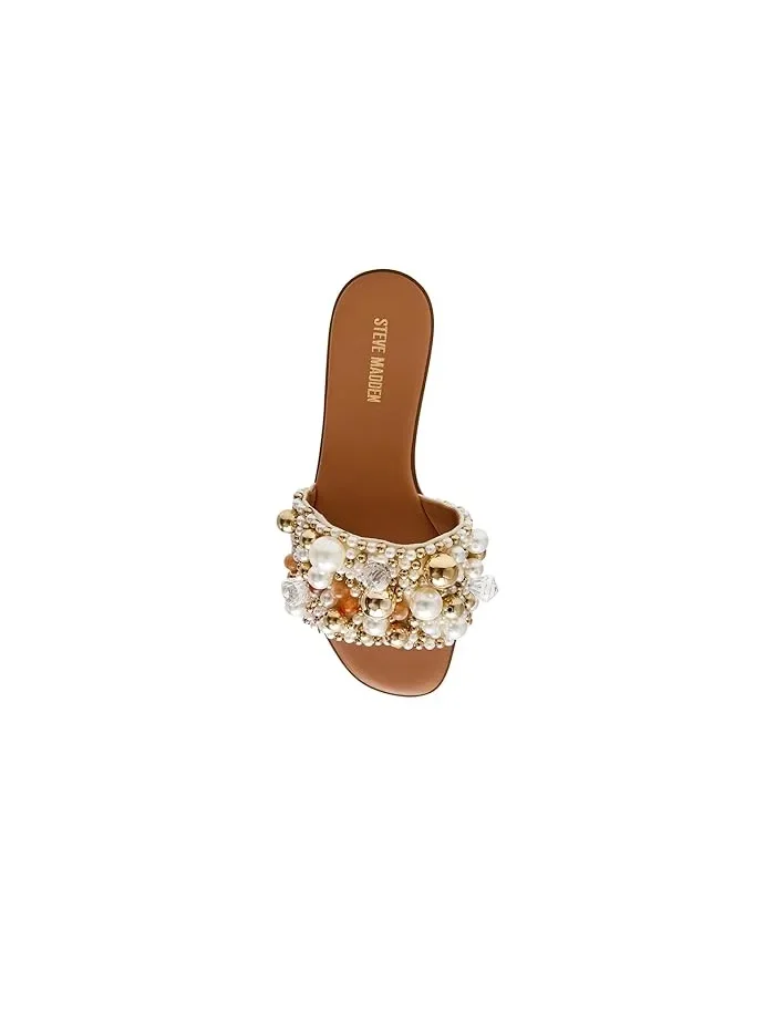 Сандалии-Шлепанцы с декором Klio Steve Madden — изображение 2 из 4, мульти