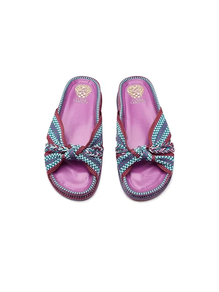 Сандалии-Шлепанцы с плетением Gryfynn Vince Camuto — изображение 2 из 4, мульти