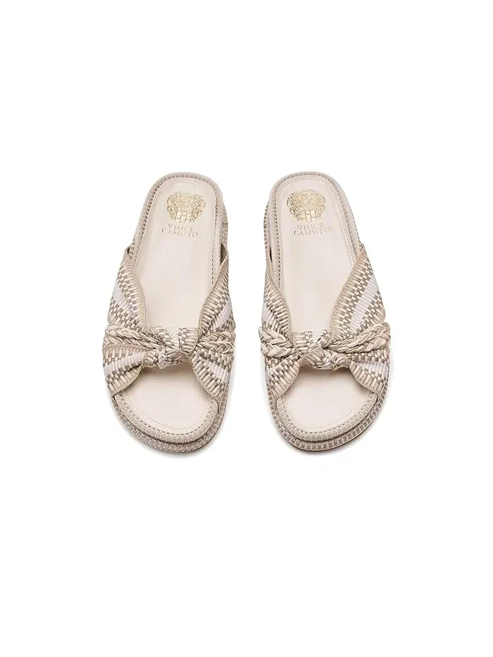 Сандалии с узлом плетеные Gryfynn Vince Camuto — изображение 2 из 4, слоновая кость мульти