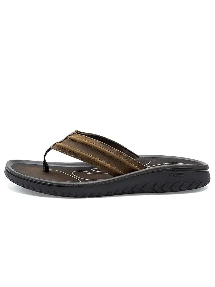 Шлепки кожаные Wesley Surf Clarks — изображение 4 из 4, бежевый