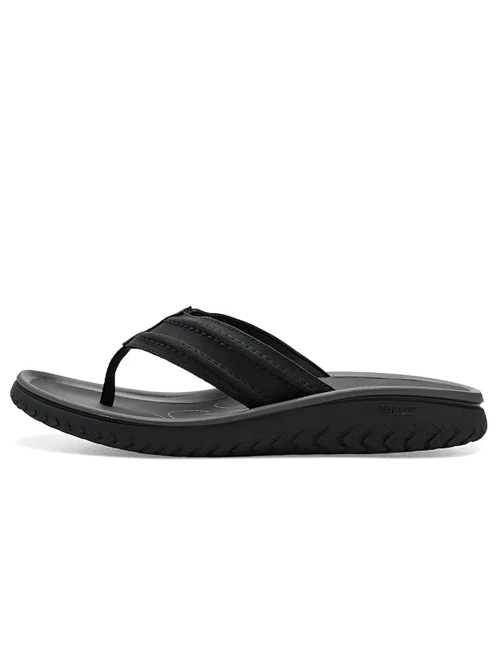 Сандалии кожаные Wesley Surf Clarks — изображение 4 из 4, черный