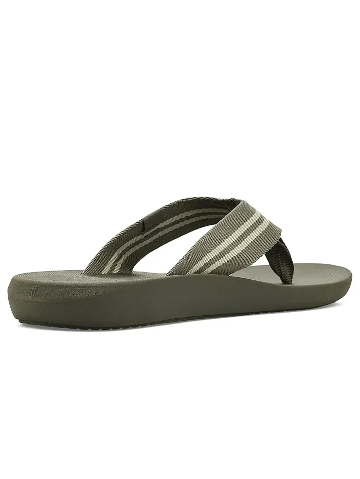 Сандалии шлепанцы Iqushion Two-Stripe Webbing FitFlop — изображение 3 из 4