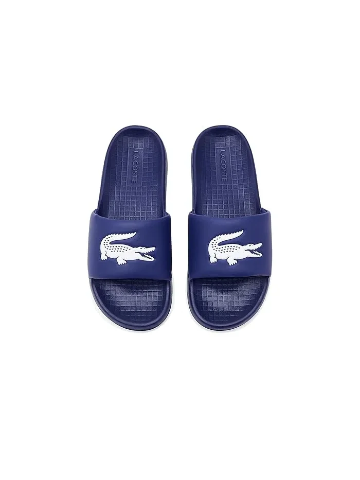 Шлепанцы с мягкой стелькой Serve Slides 1.0 Lacoste — изображение 2 из 4, белый/зеленый